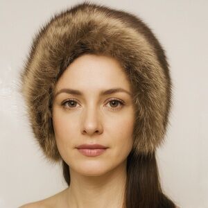 Vintage Vincent & Bill New York Real Fur Luxury Hat Old Money